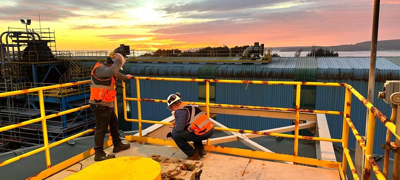 Integridad estructural: primera línea de defensa para asegurar la continuidad operacional en Los Pelambres