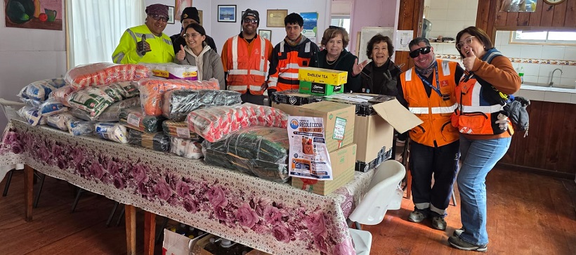 Campaña de invierno distribuyó más de 500 kilos de ayuda a organizaciones y adultos mayores de Los Vilos